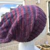 Beanie met brede rand